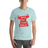 "Train,East,Sleep,Repeat"