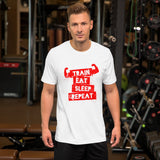 "Train,East,Sleep,Repeat"