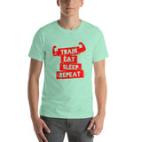 "Train,East,Sleep,Repeat"