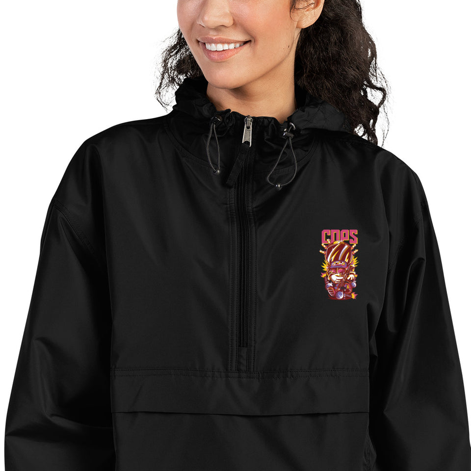 Embroidered Cops Champion Jacket