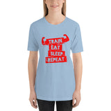 "Train,East,Sleep,Repeat"