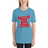 "Train,East,Sleep,Repeat"
