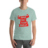 "Train,East,Sleep,Repeat"