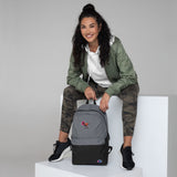 Embroidered T-Rex Backpack