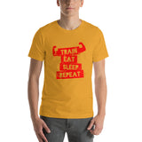 "Train,East,Sleep,Repeat"