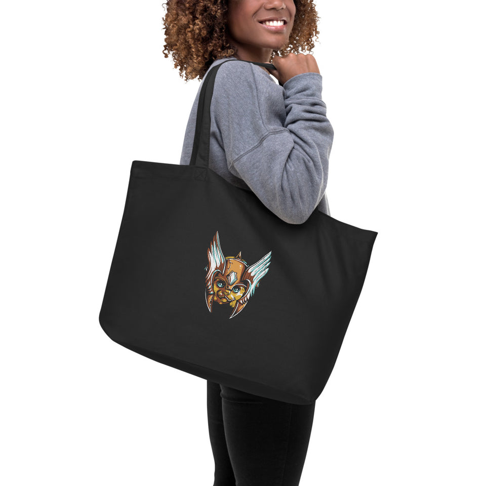 Superhero Cat Tote Bag