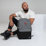 Embroidered T-Rex Backpack