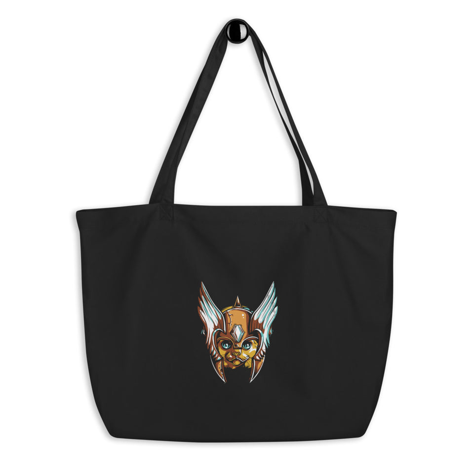 Superhero Cat Tote Bag