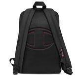 Embroidered T-Rex Backpack